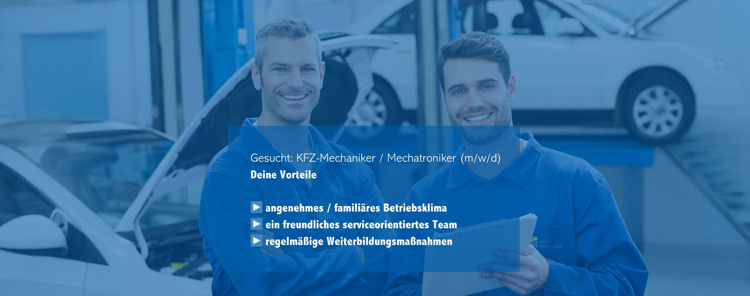 Bild: Auto Zehnder sucht Dich