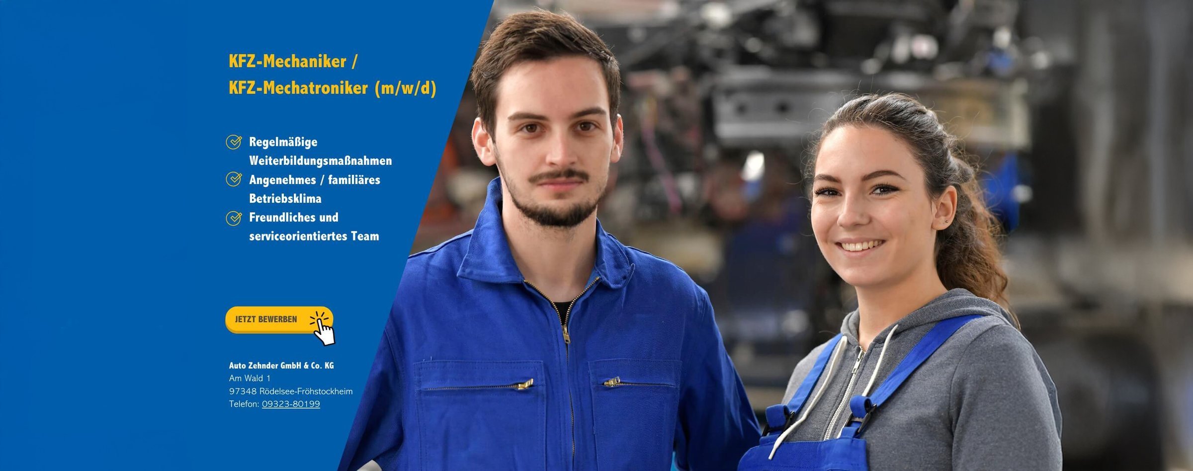 Bild: Auto Zehnder sucht Dich